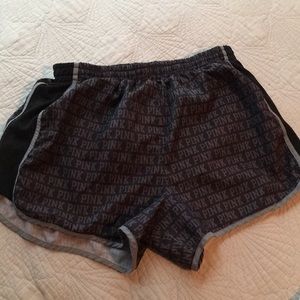 Pink work out shorts